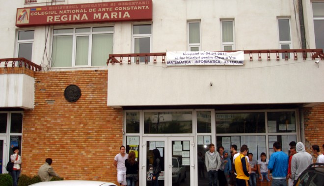 CONSTANȚA. Probe de aptitudini artistice la Colegiul de Arte „Regina Maria”