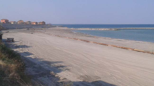Plaja din Eforie, „cal de bătaie”