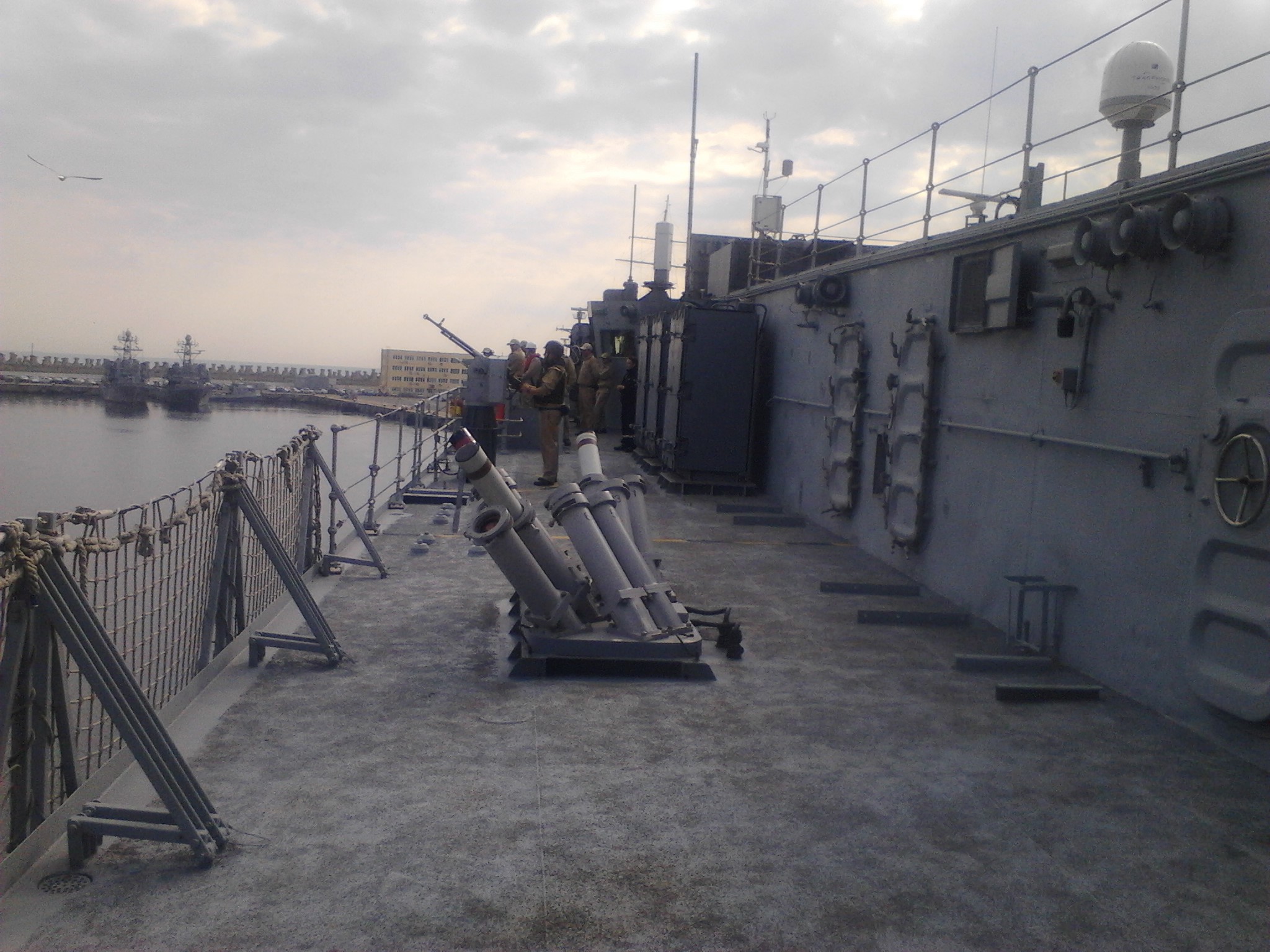 FOTO: Exercițiu naval româno-francez pe Marea Neagră