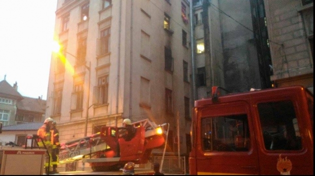 Tulcea: Lift în flăcări (update)