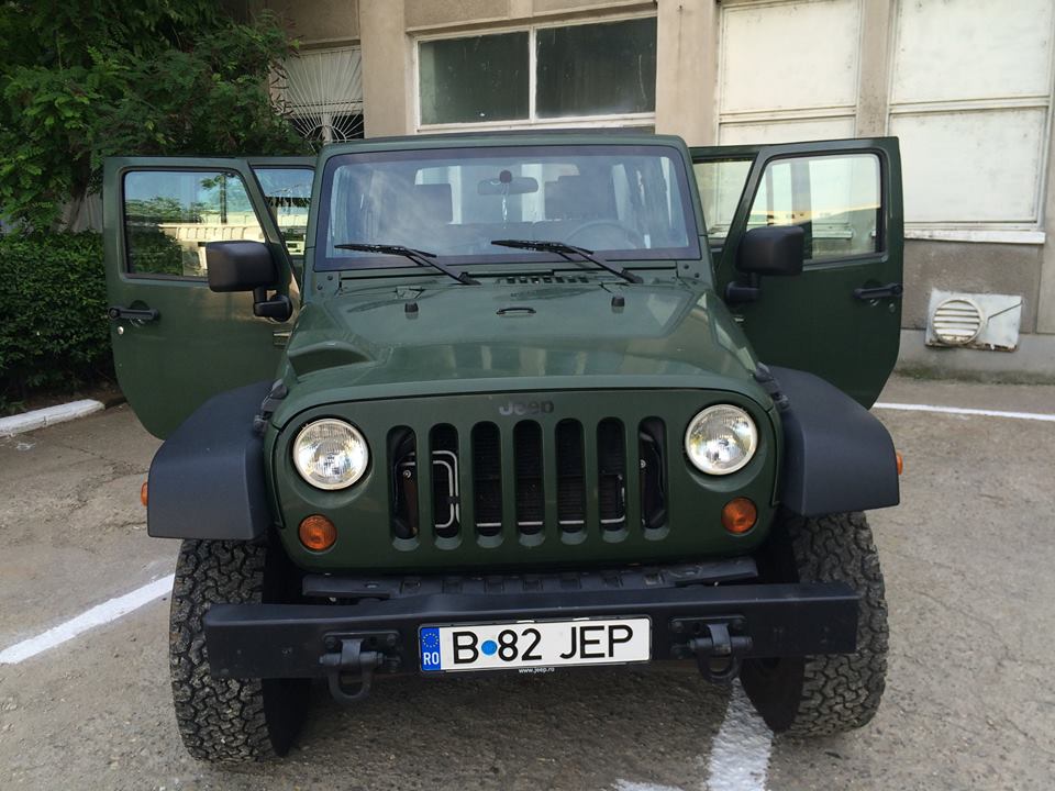 (FOTO) Off-road militar pentru structurile din sistemul de apărare