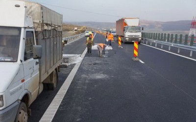 Infotrafic: Lucrări pe autostrada A1 Bucureşti – Piteşti