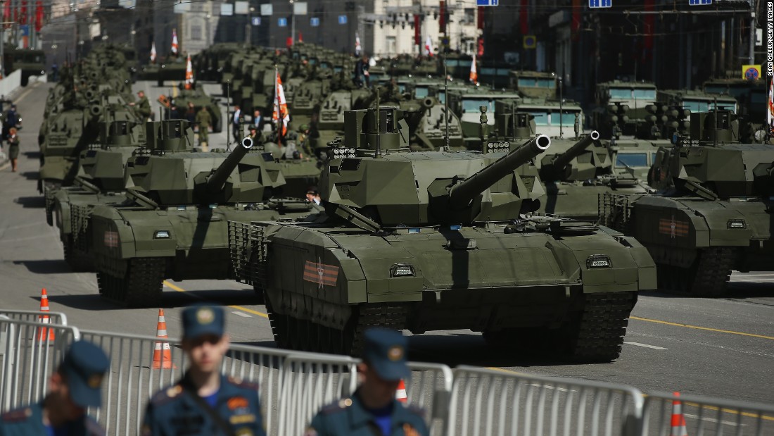 VIDEO: Paradă militară fastuoasă în Rusia pentru marcarea a 71 de ani de la victoria asupra Germaniei naziste