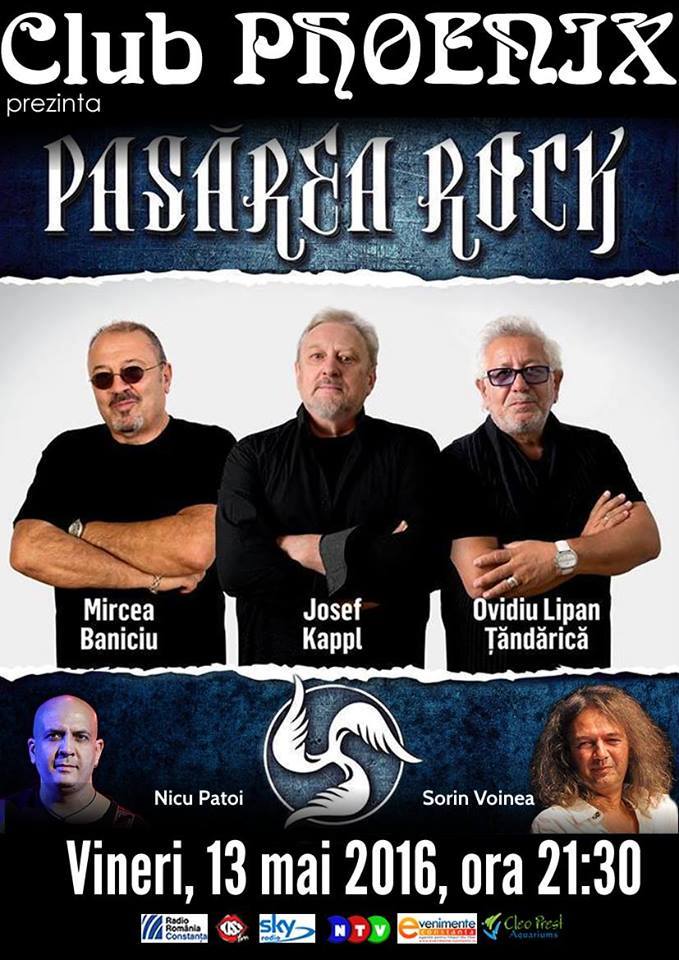 CONSTANŢA: Pasărea Rock la clubul Phoenix