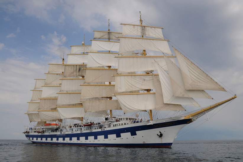 CONSTANȚA: Velierul Royal Clipper – una dintre cele mai luxoase nave de croazieră din lume