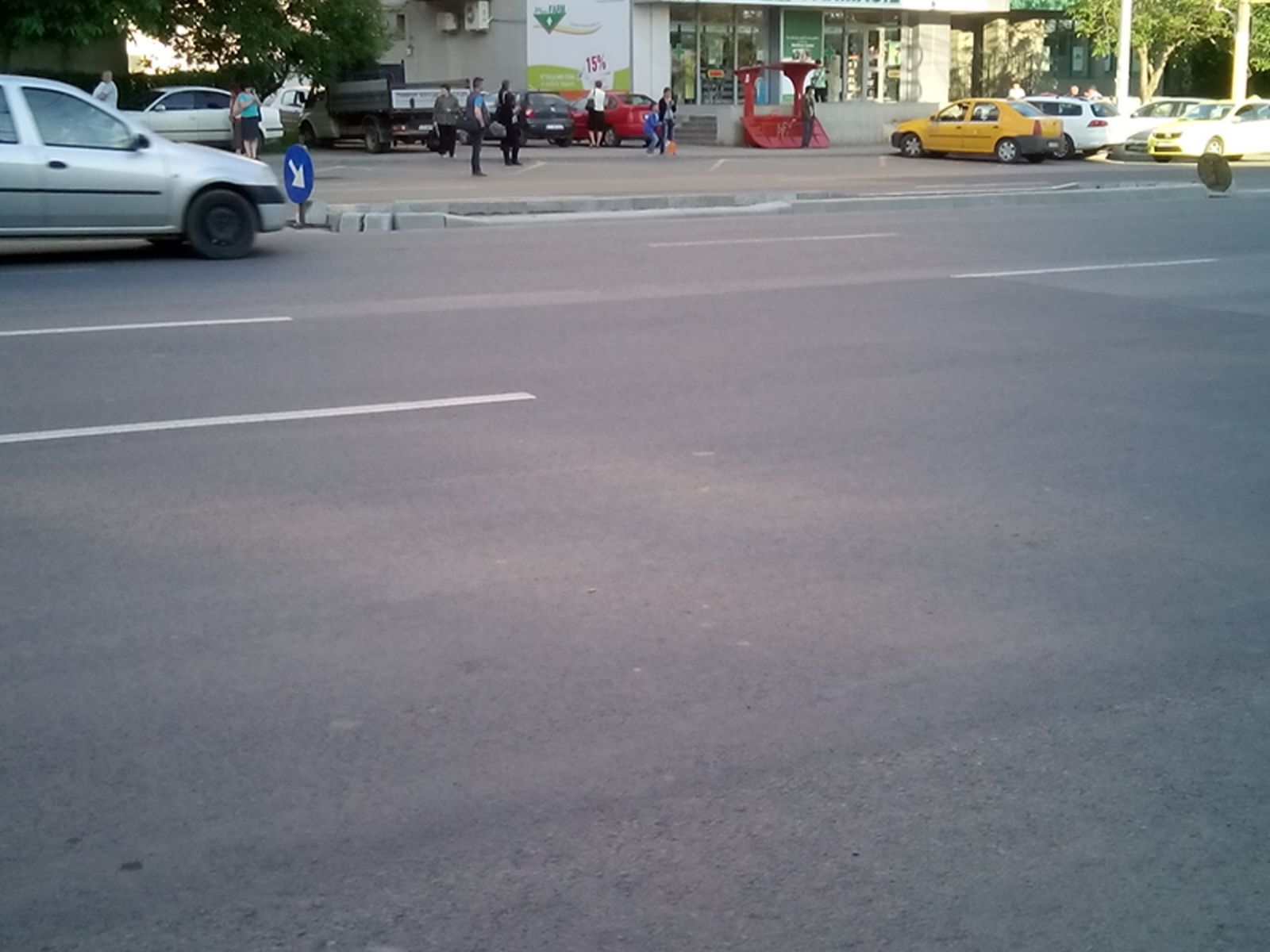 (FOTO) Se fac modificări în intersecția de la Pod Butelii