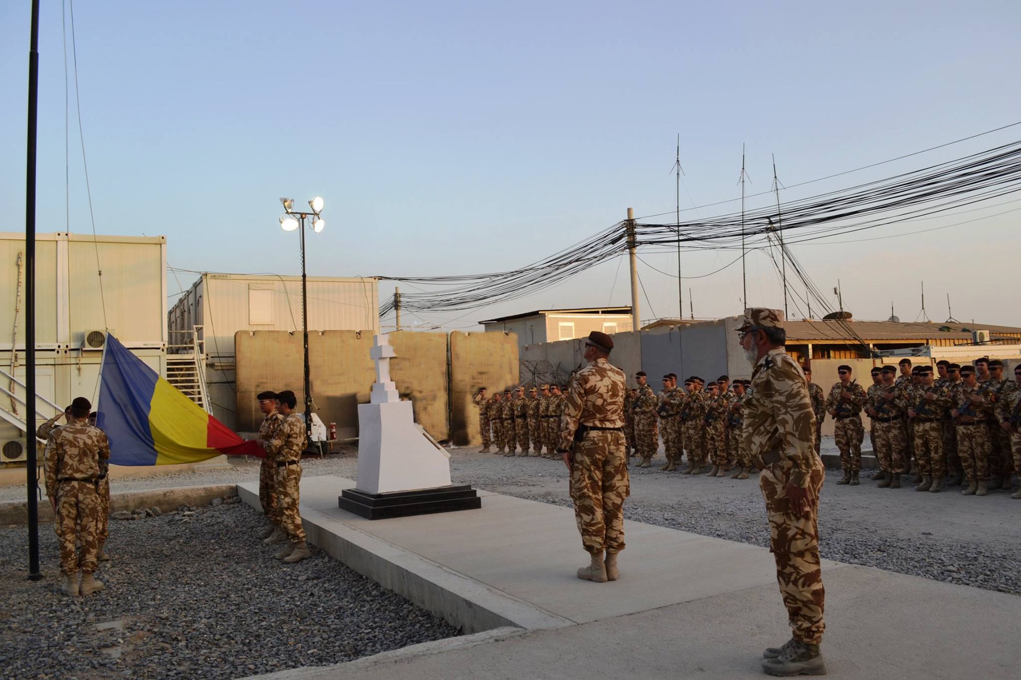 VIDEO: Cum au sărbătorit Ziua Drapelului militarii români din Afganistan