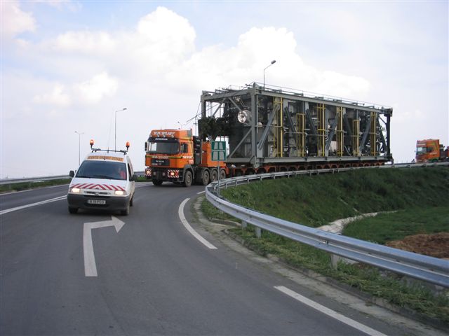 Transporturi AGABARITICE pe ruta Buzău-Constanța