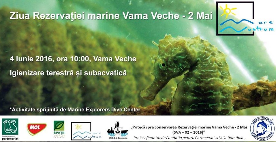 VAMA VECHE: Scufundări pentru o rezervație curată