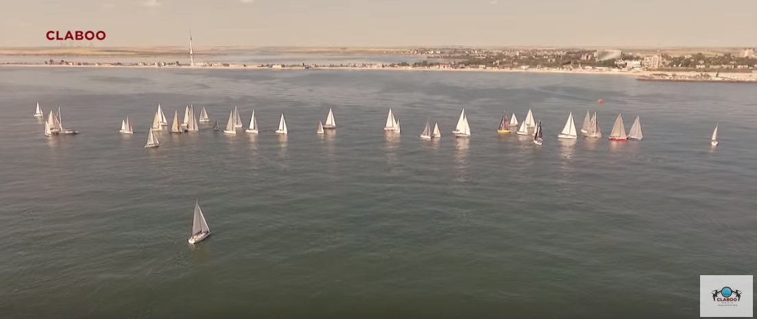 VIDEO: Regata Internațională Cupa Dobrogei la yachting. Imagini spectaculoase