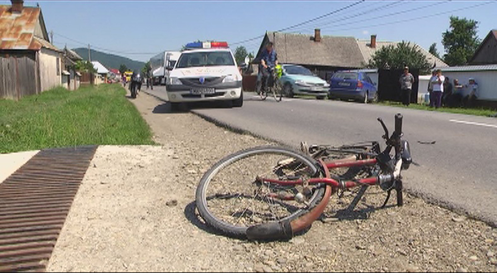 TULCEA: Biciclist accidentat pe o stradă din municipiu