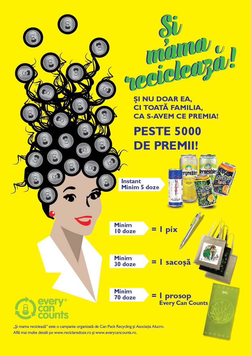 FII RESPONSABIL! Campania „ExtravaCANza – Şi mama reciclează!” vine și la Constanța