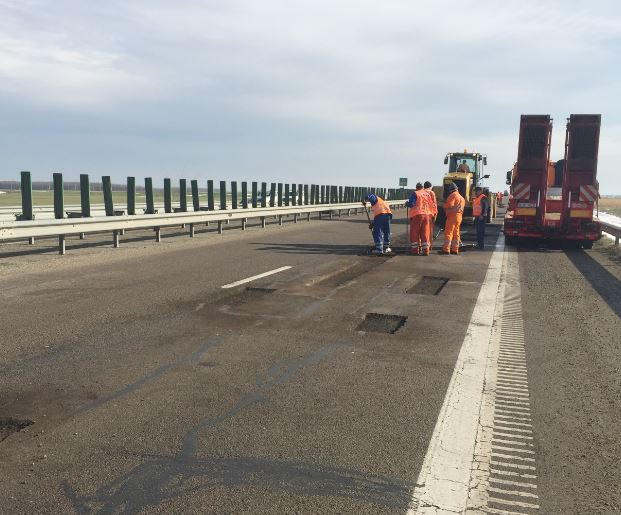 Atenție, șoferi! Se efectuează lucrări pe autostrada A1