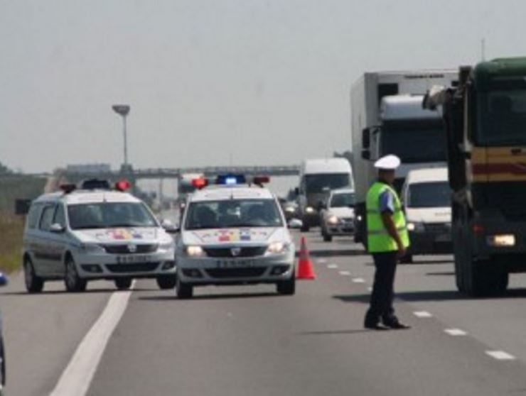 Trafic intens pe Autostrada Soarelui din cauza unui accident