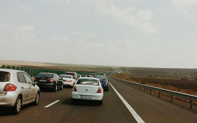 Update – ATENȚIE pe A2! Tamponare în lanț pe autostrada Constanța – București