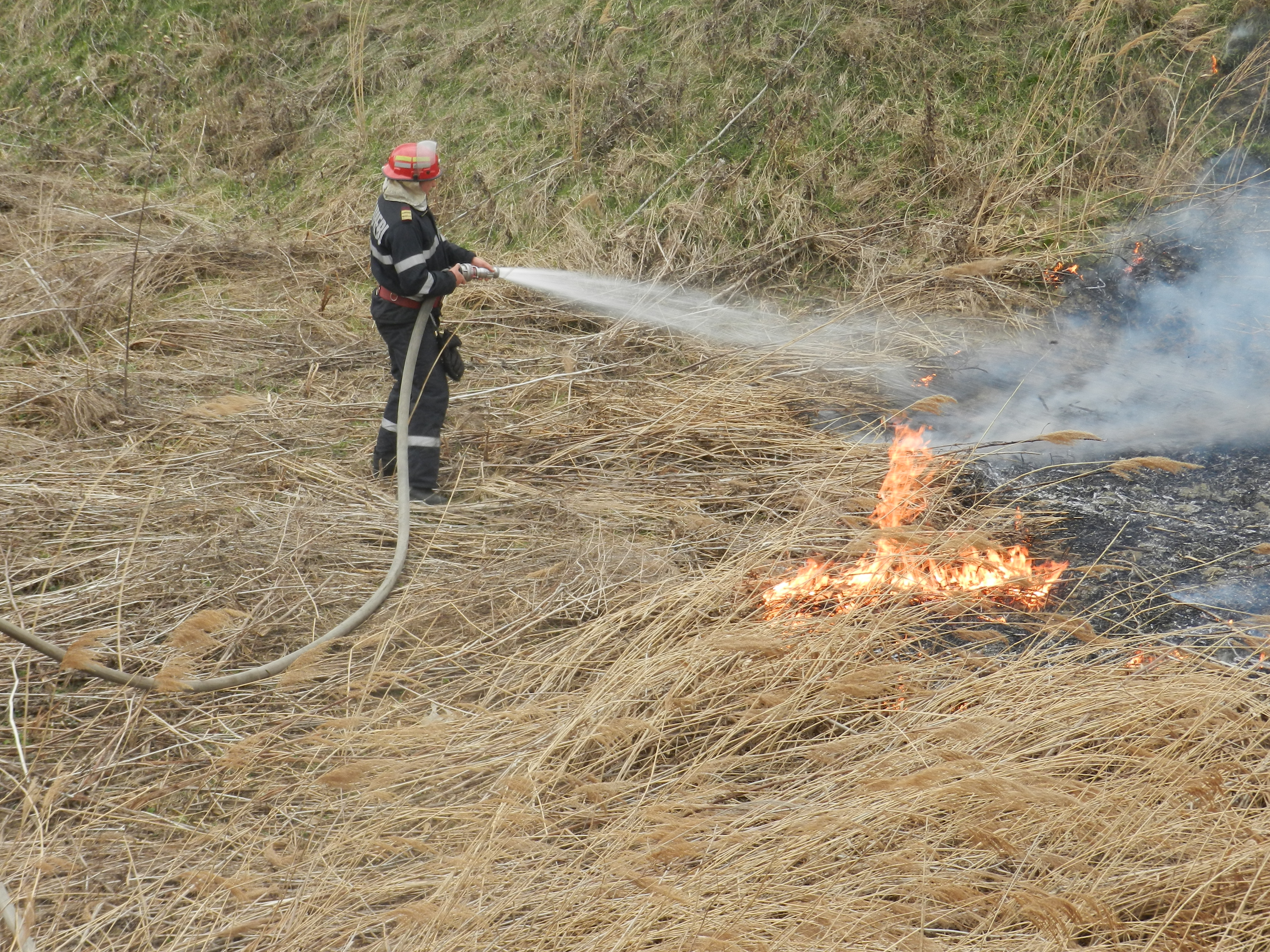 Incendiu în Lumina
