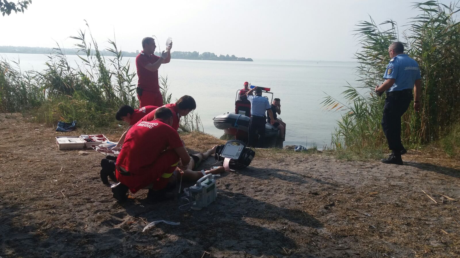 Județul CONSTANȚA: Bărbat înecat în timpul unei partide de pescuit