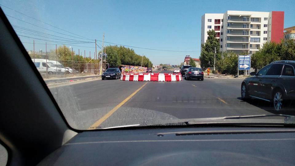 Sens giratoriu ilegal între Mamaia și Năvodari? Poliția Locală, fără reacție
