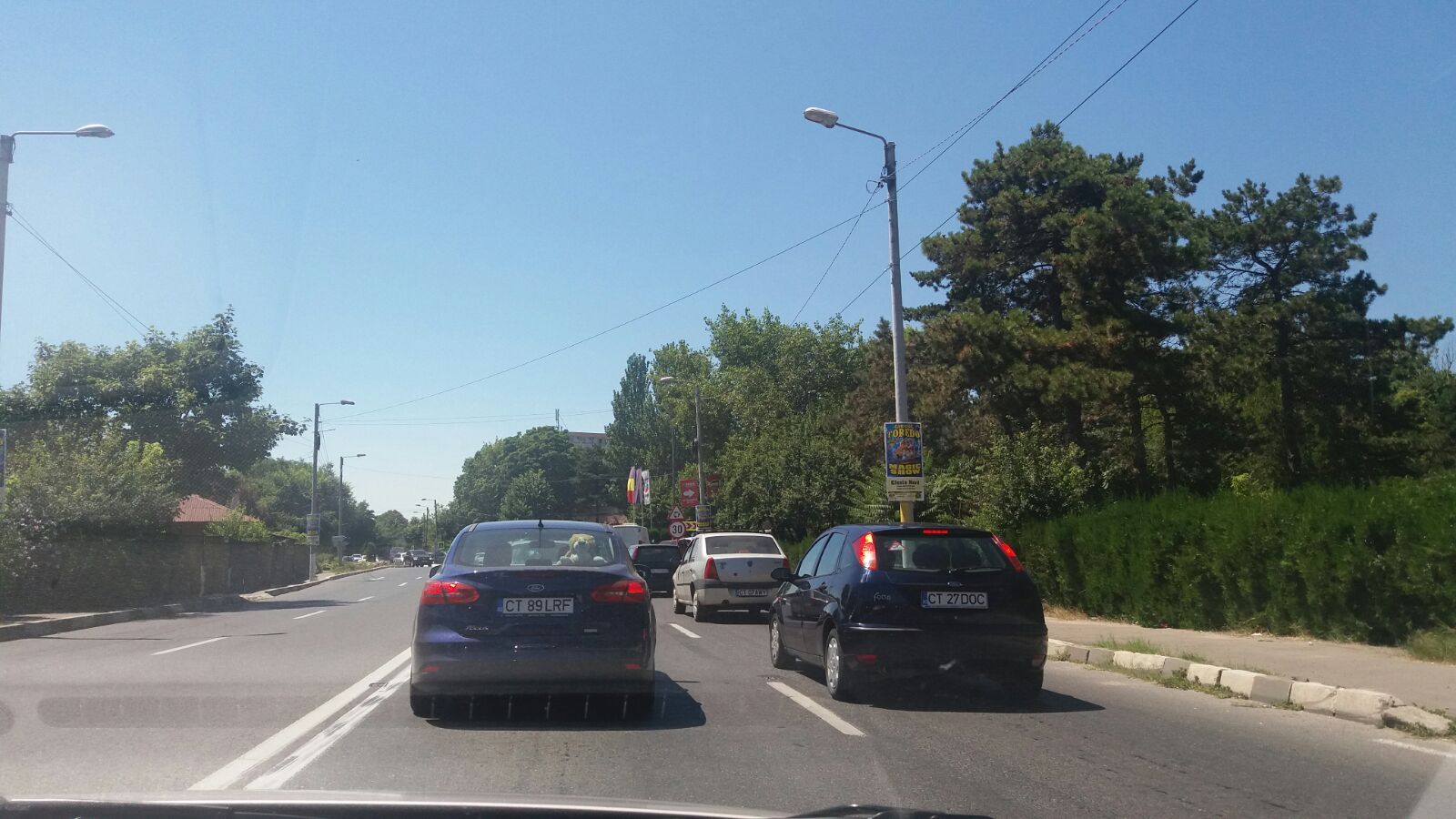 Răbdare (fără tutun!) la volan. Aglomerație mare la Eforie