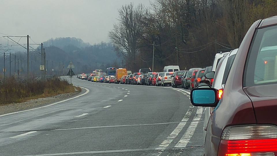 Trafic în creștere în statiunile montane de pe Valea Prahovei