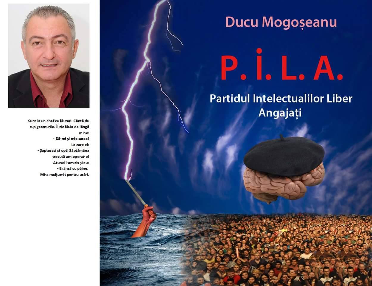GAUDEAMUS. ALEXANDRU MOGOȘEANU. Lansarea volumului PILA