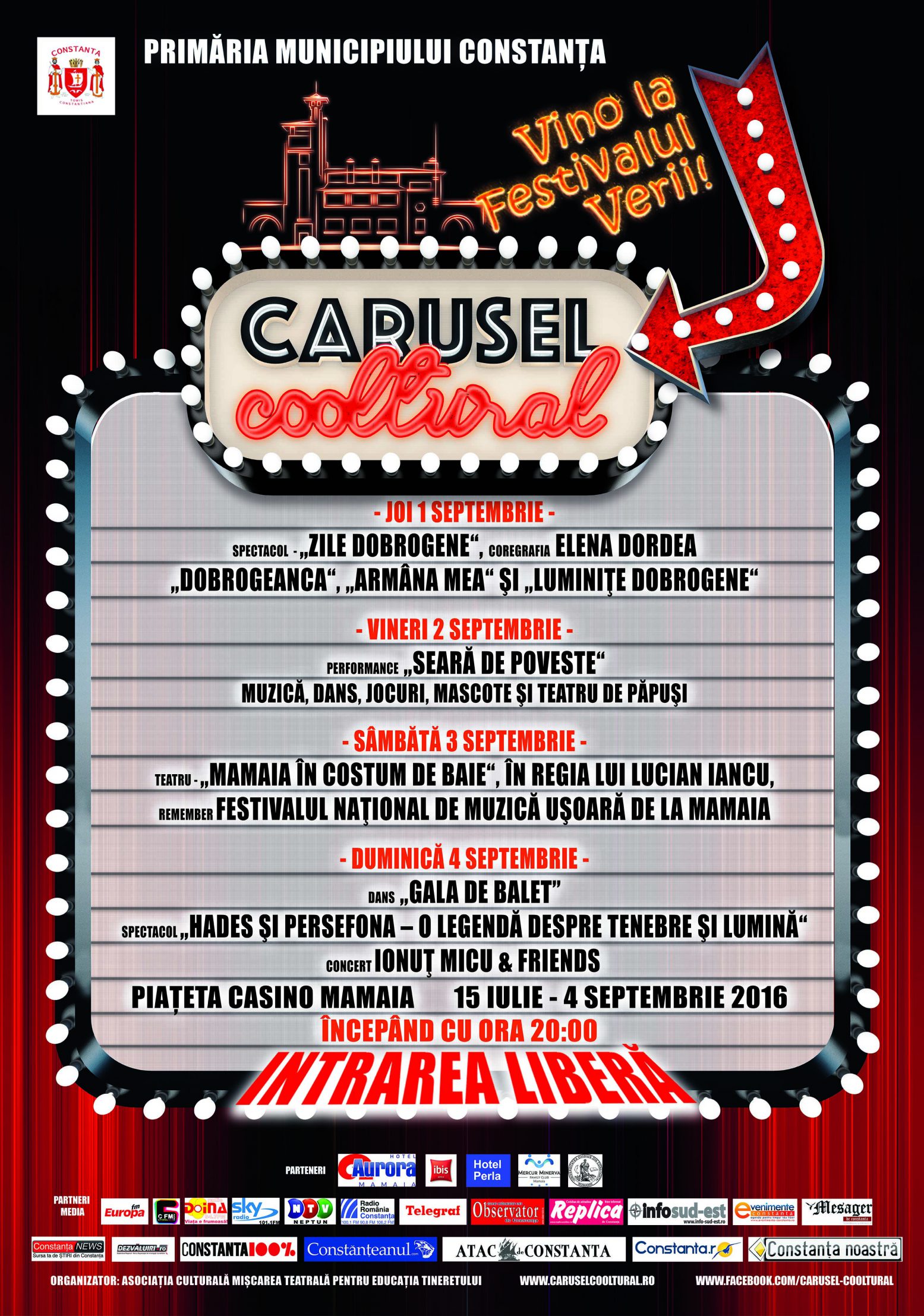 MAMAIA: Festivalul Verii 2016 – Caruselul COOLtural ajunge la final
