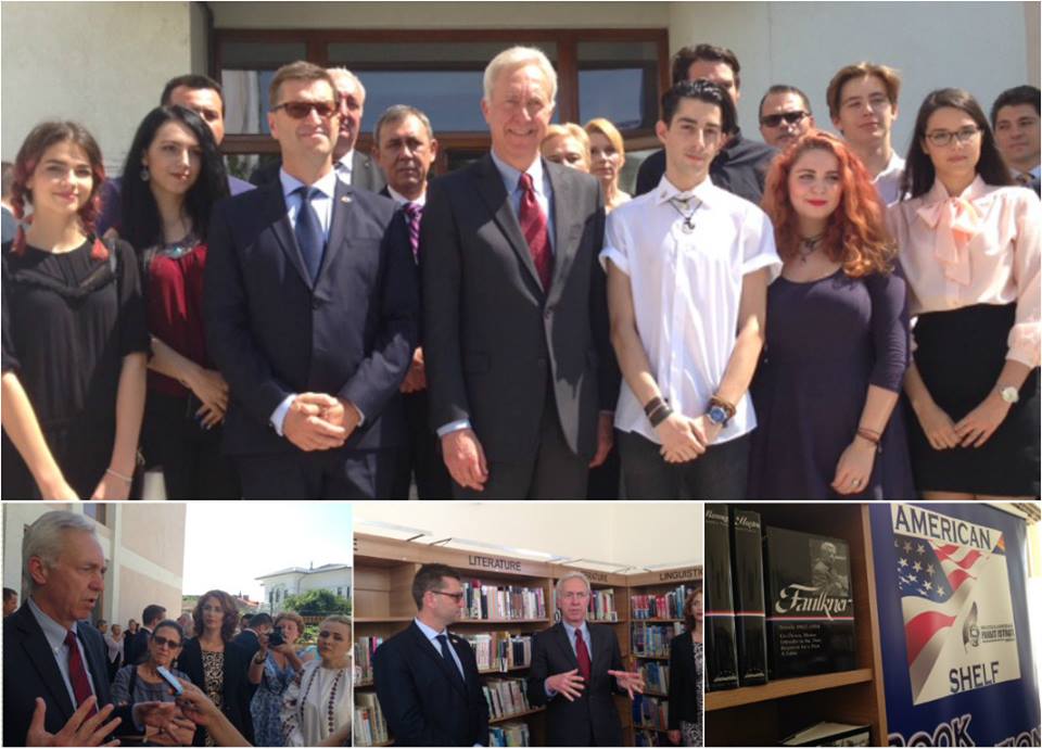 Raftul american, inaugurat la Biblioteca Județeană „Panait Istrati” din Brăila