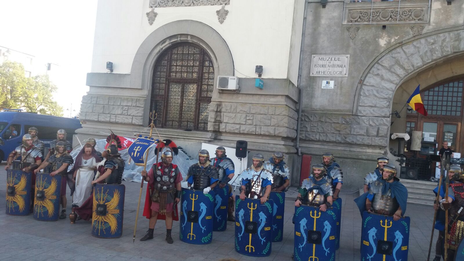 FOTO: Festivalul Antic Tomis a prins viață, astăzi, în parcul Tăbăcăriei