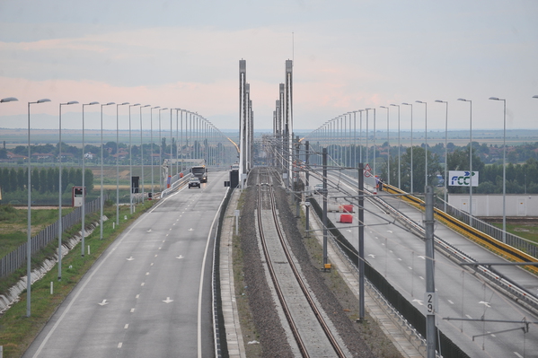Circulație ÎNTRERUPTĂ, joi, timp de o oră, pe podul Calafat-Vidin