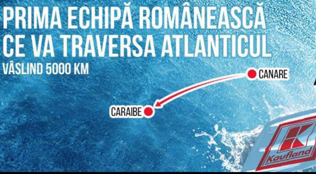 Marina LIMANU: Românii care vor traversa Oceanul Atlantic într-o barcă cu vâsle își lansează la apă ambarcațiunea