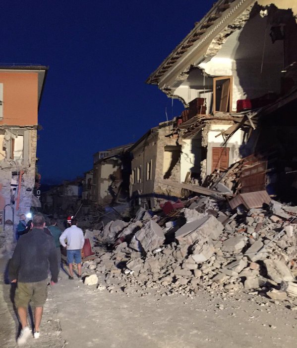 Sprijin pentru românii afectați de cutremurul din Italia