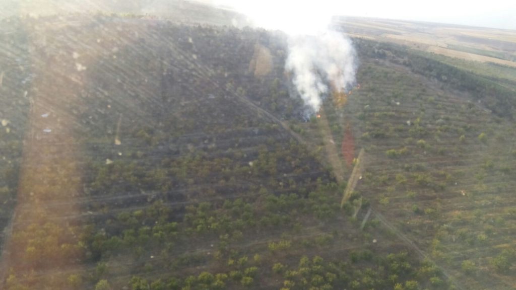 Incendiul de la CRUCEA. Pompierii au stabilit cauza probabilă