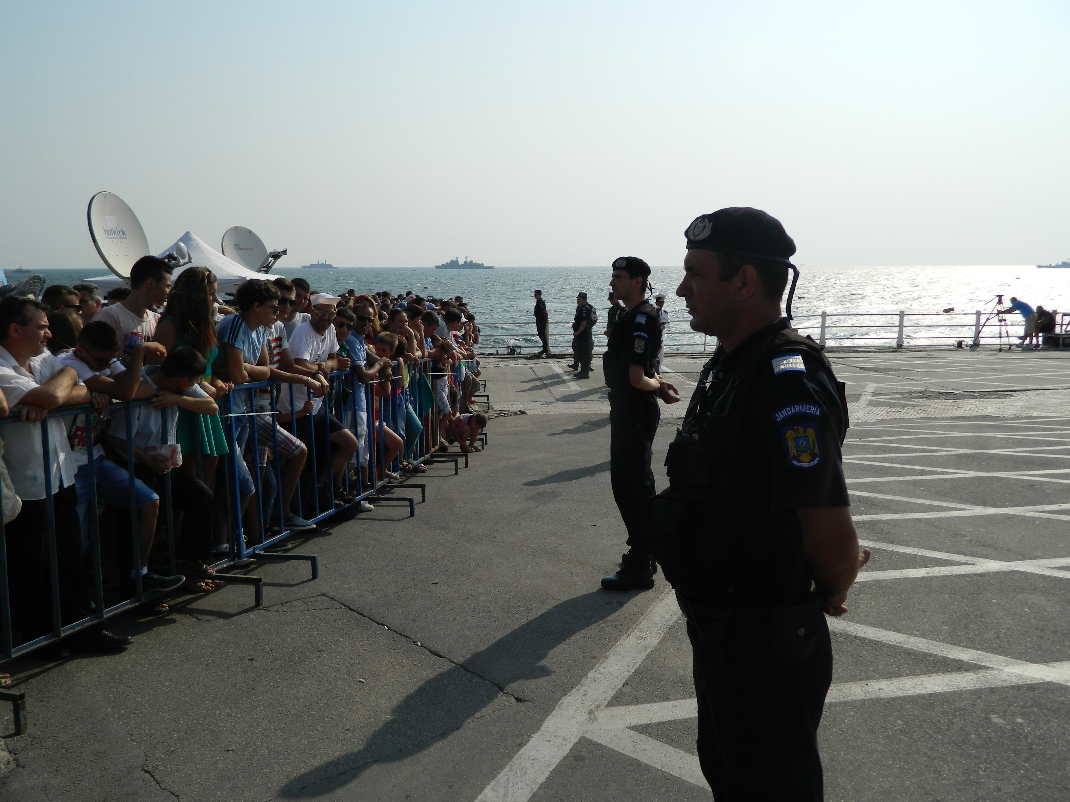 Jandarmii, prezenți la Ziua Marinei
