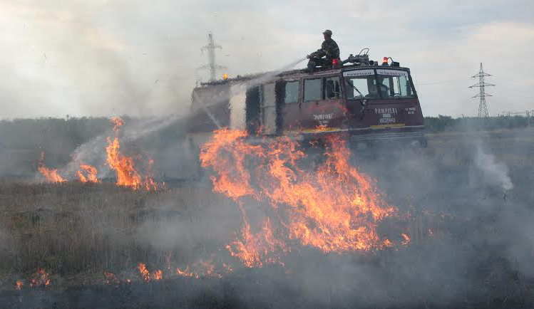 Răzvani, CĂLĂRAȘI. Patru hectare de miriște, incendiate intenționat!