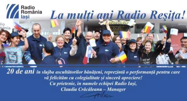 Radio România Reşiţa sărbătoreşte 20 de ani
