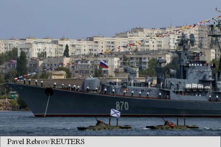 Flota Rusiei, manevre antiteroriste în Marea Mediterană