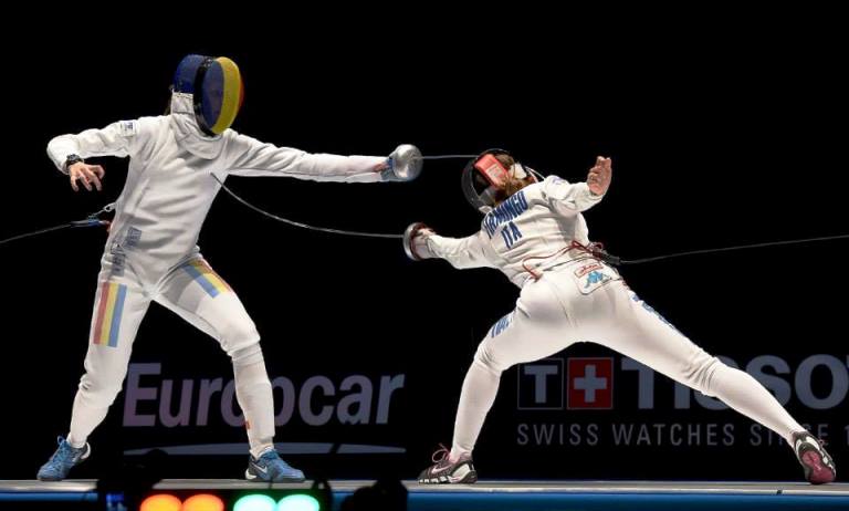 Bronz pentru echipa feminină de spadă a României la Europene