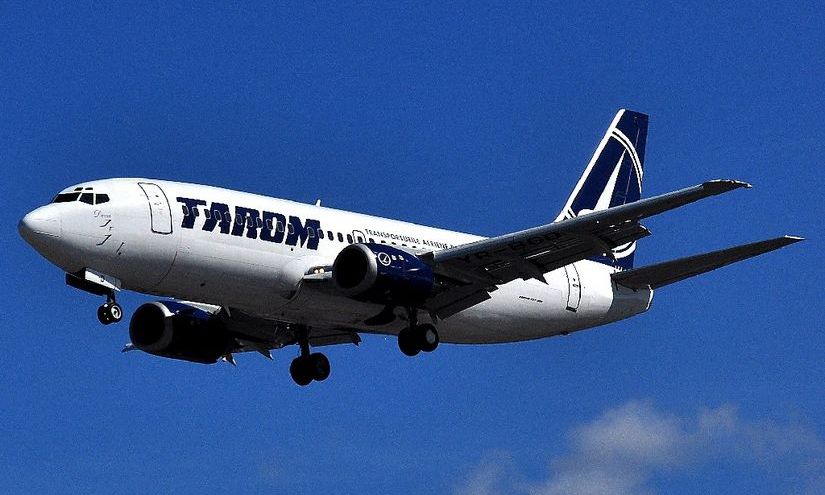 Incident aerian. O cursă TAROM a avut probleme la un motor