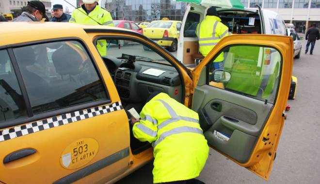 Constanța: Taximetriștii, verificați de Poliția Locală