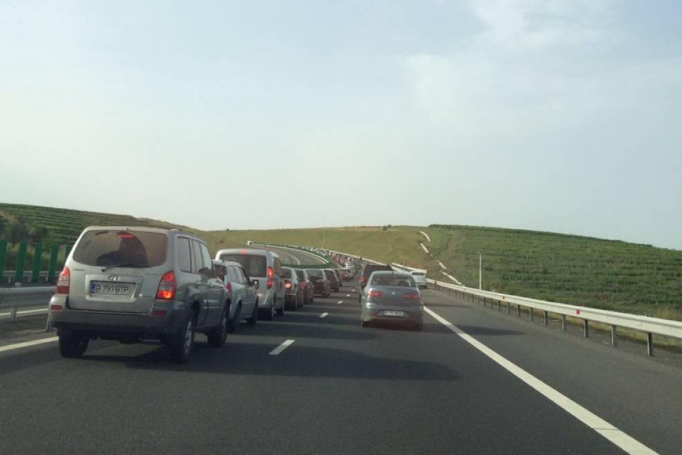 Trafic intens pe A2 București – Constanța