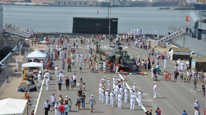 Ziua Marinei. PORȚI DESCHISE în Porturile militare