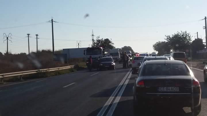 DN3: Accident rutier între Constanța și Valu lui Traian