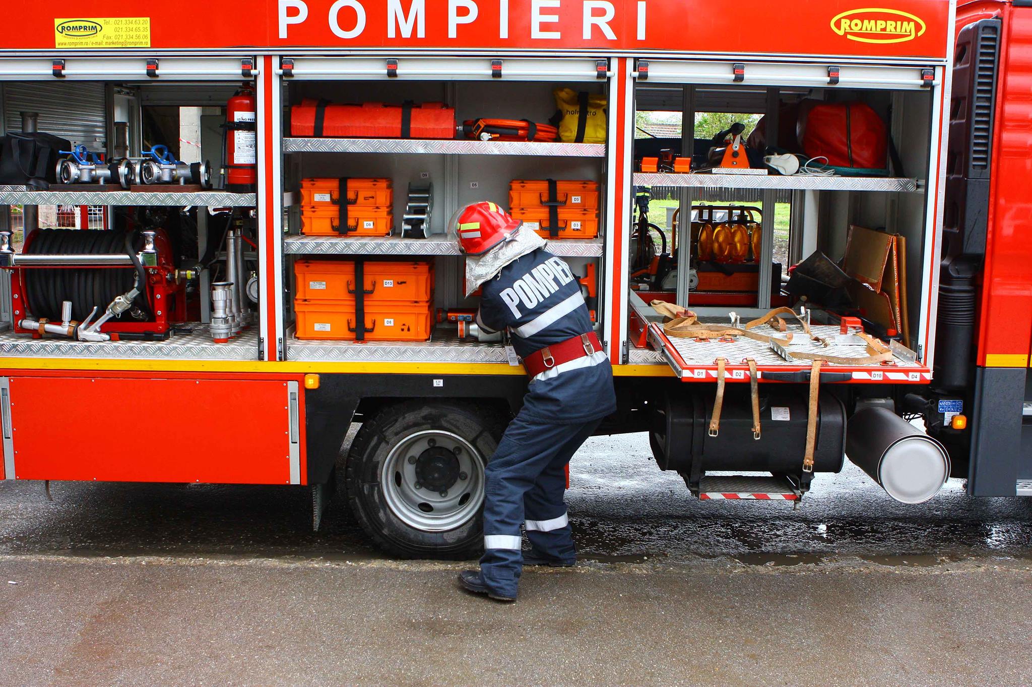 ROMÂNIA: În doar o săptămână, pompierii au avut peste opt mii de intervenții