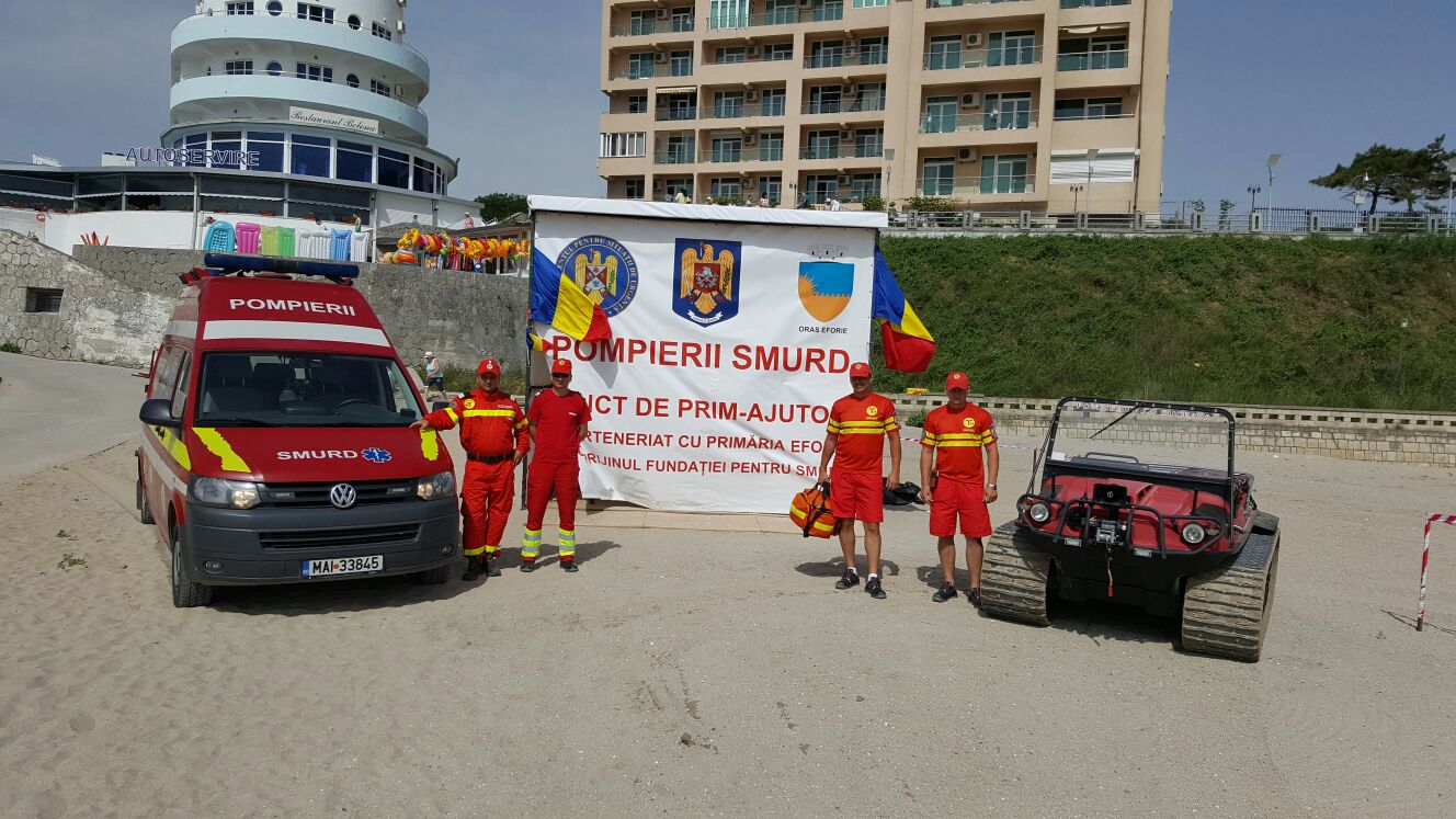 LITORAL 2016: Sezon estival cu mii de intervenții ale specialiștilor SMURD