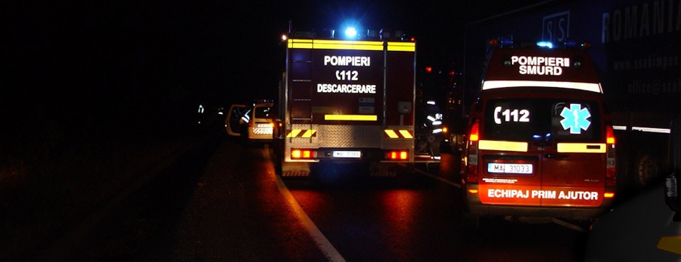 Accident rutier cu șase persoane implicate lângă Hârșova