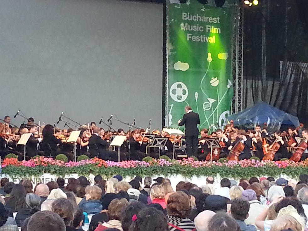 Orchestra Naţională Radio, în aer liber, la Bucharest Music Film Festival