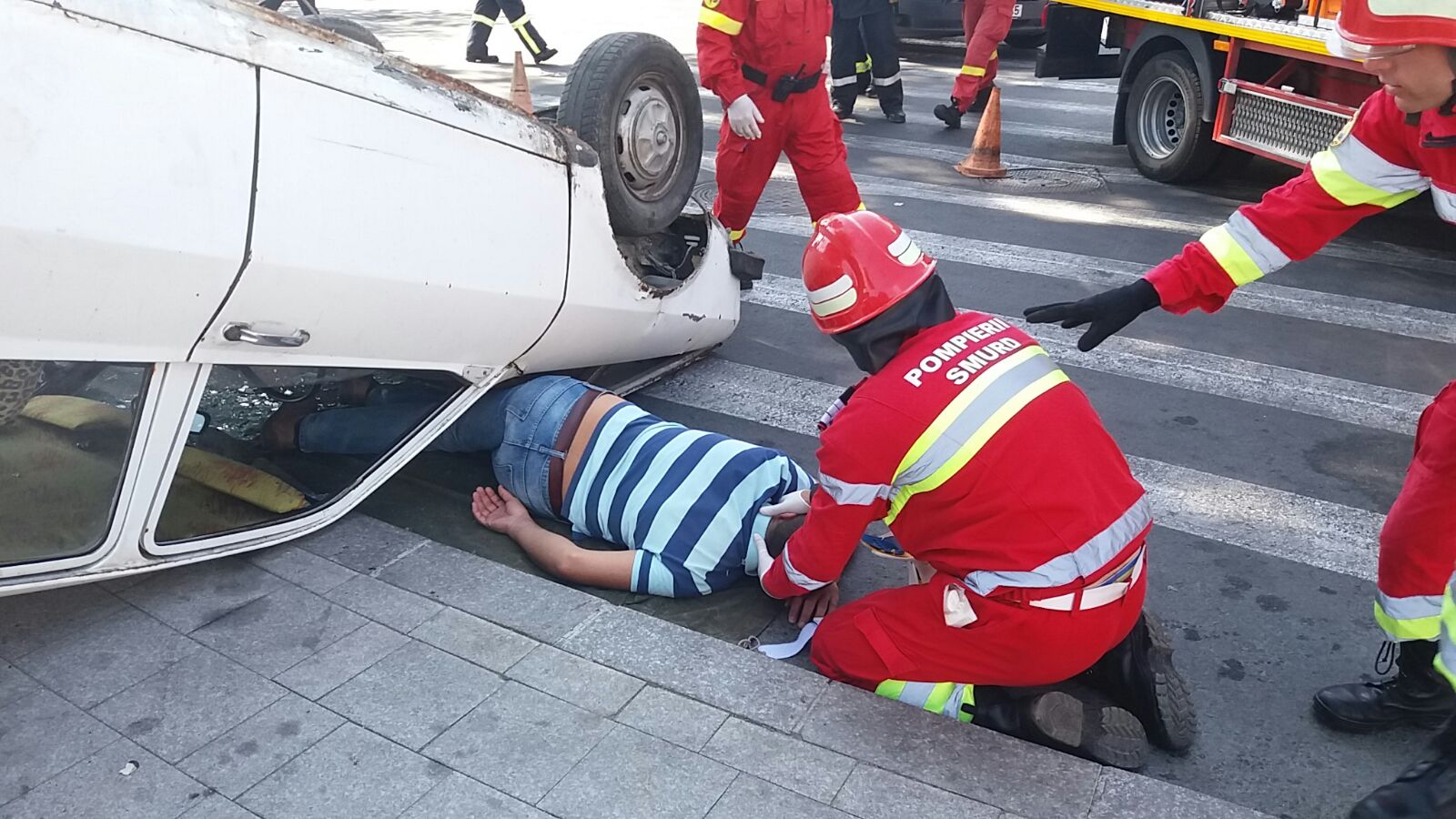 CONSTANȚA/FOTO – VIDEO: Alertă la ISU. Intervenții simulate în caz de dezastre majore