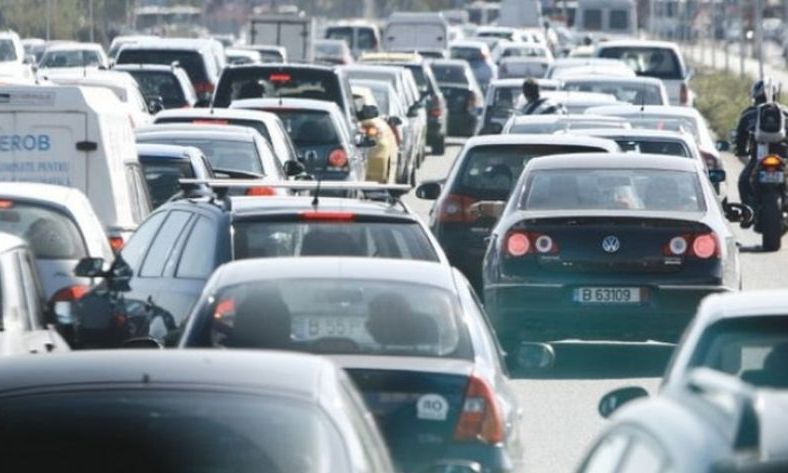 Trafic auto îngreunat, pe drumul vechi Constanța – București