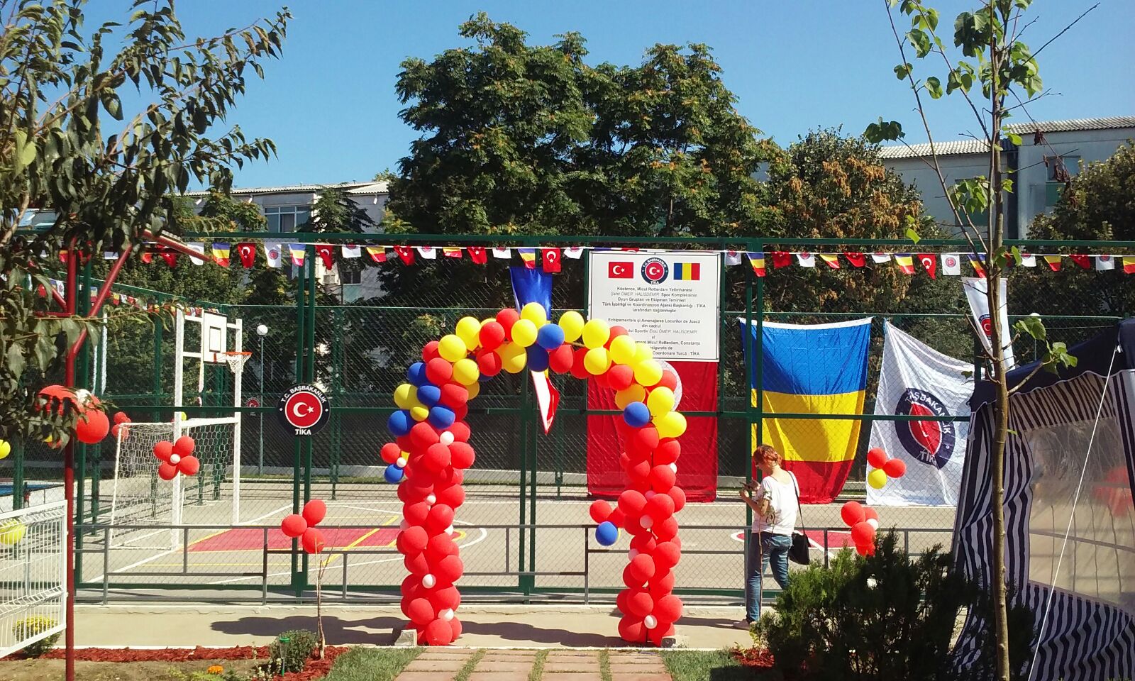 CONSTANȚA: Complex sportiv, inaugurat la Centrul de Plasament ”Micul Rotterdam”
