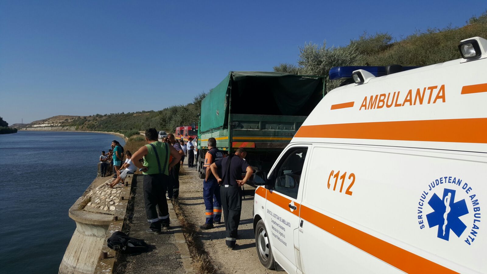 Update – MURFATLAR: Adolescent ÎNECAT în apele Canalului Dunăre-Marea Neagră